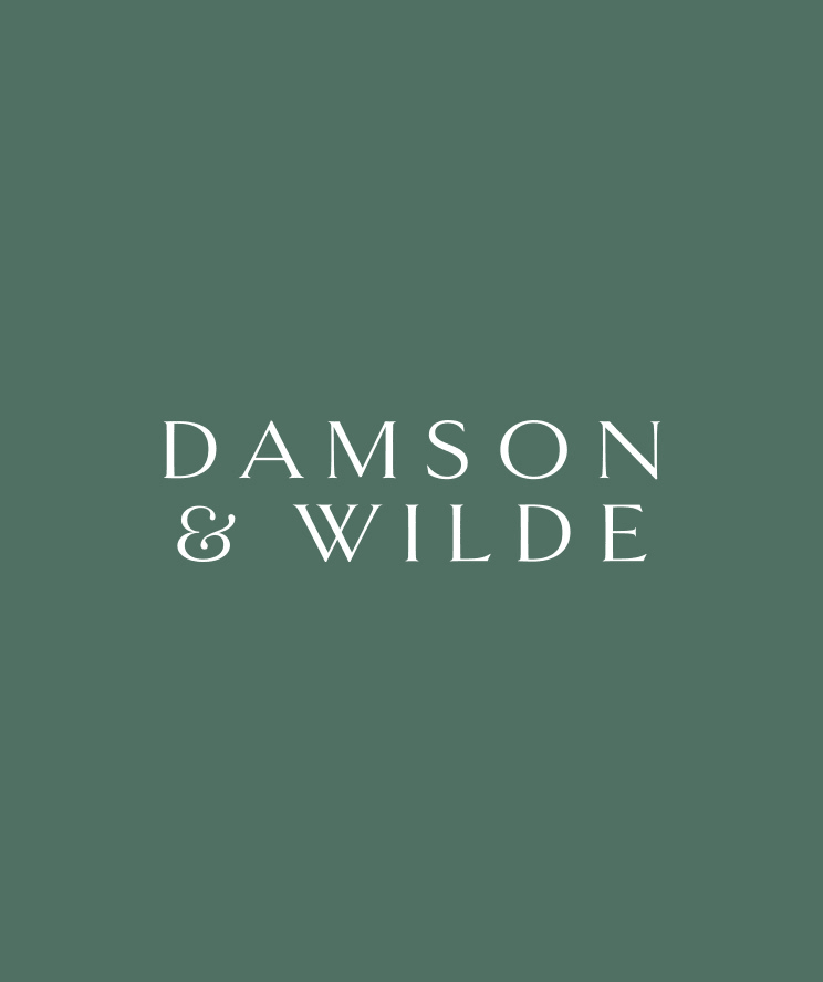 DESSERT MENU — Damson & Wilde
